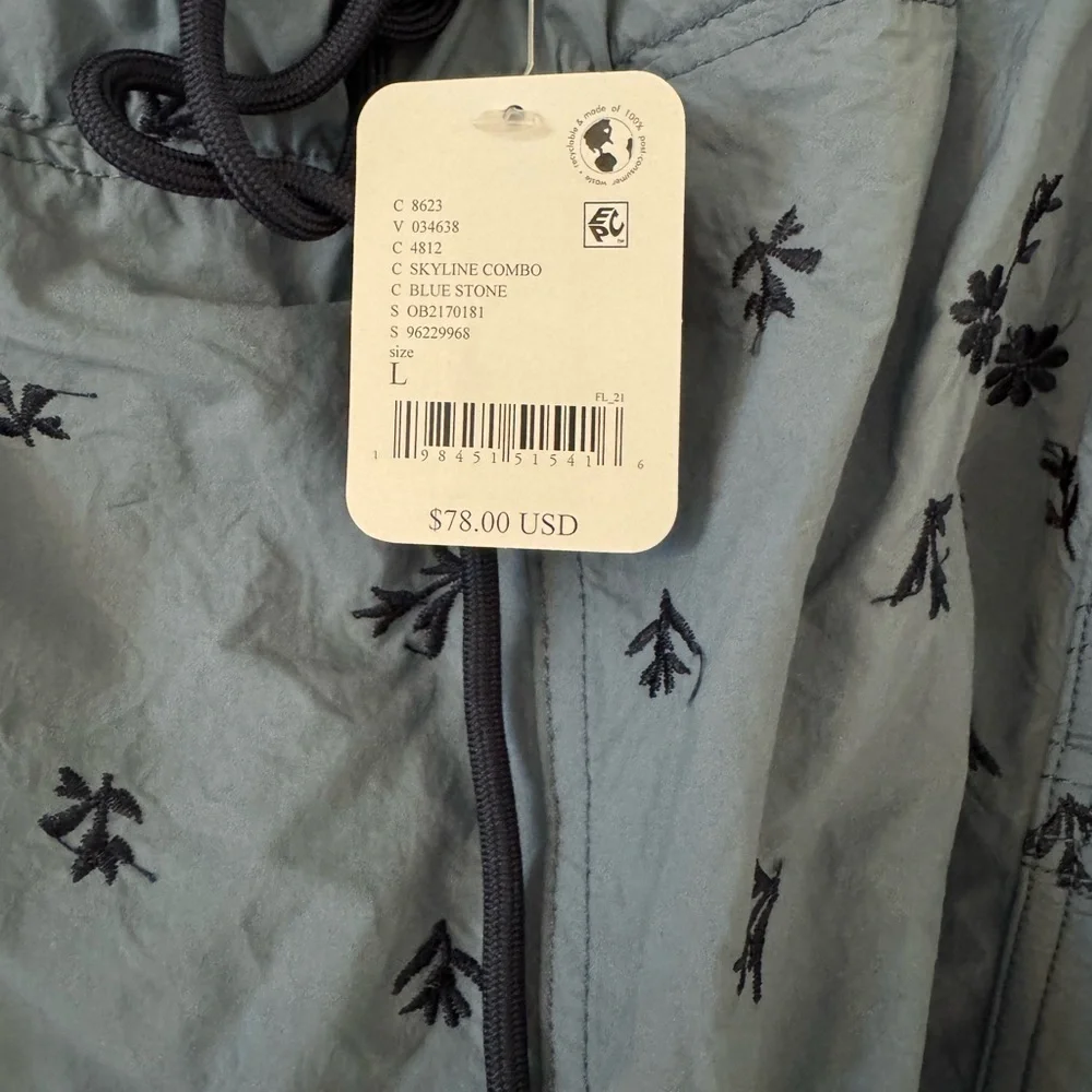 Free People Movement In The Wild Embroidered Shorts Size Large NWT - Picture 6 of 6